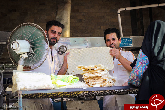 اقدام جالب یک نانوایی در گرگان