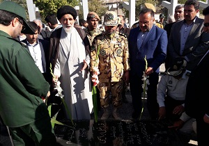 تجدید میثاق مسئولان و مدیران  با آرمان های شهدا