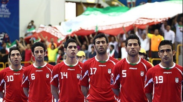 پیروزی ملی پوشان فوتسال ایران برابر ژاپن