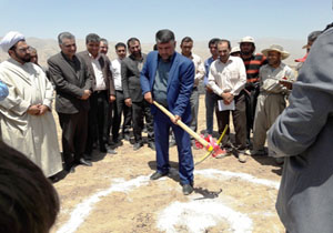 کلنگ‌زنی یک واحد تولیدی در زاهدان