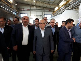 بهره برداری از بزرگترین واحد تولید محور تریلی کشور+تصاویر