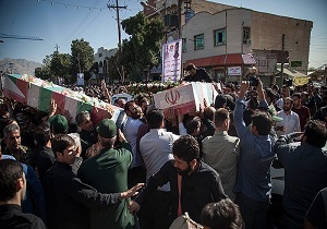 ورود پیکر پاک ۳ شهید گمنام به اردبیل