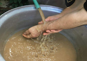 آلودگی آب شرب در خورشید&zwnj;کلا + فیلم