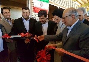 افتتاح وزیر صنعت و معدن کارخانه نگین سفال سلماس
