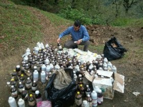 کشف سم تاریخ مصرف گذشته در دیلمان