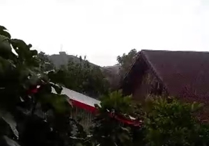 بارش باران در دیوشل + فیلم