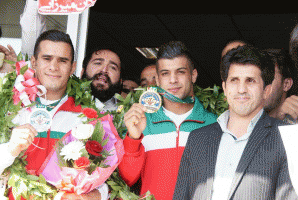 استقبال جامعه ورزش استان از قهرمانان آسیایی