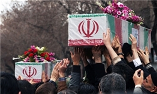 پیکر دو شهید گمنام وارد زاهدان شد+عکس