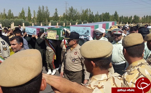 تشییع پیکر مطهر سه شهید سرافراز