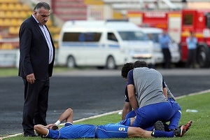 جانفزا به دیدار مقابل نفت آبادان نمی رسد