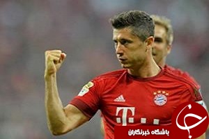 حرکات نمایشی لواندوفسکی در تمرینات بایرن مونیخ + فیلم