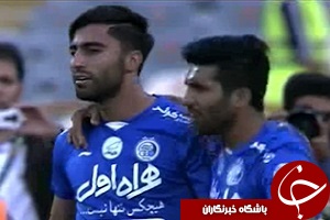 گل رضایی؛استقلال _ ماشین سازی تبریز + فیلم