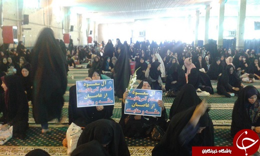 برگزاري مراسم دعاي عرفه با حضورپيکرمطهر شهيد گمنام در شهرستان خوي+تصاوير
