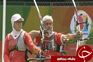 حواشی پیروزی تیم تیر اندازی با کمان ایران مقابل فرانسه + فیلم