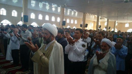 نماز عید قربان در شهرستان کلاله