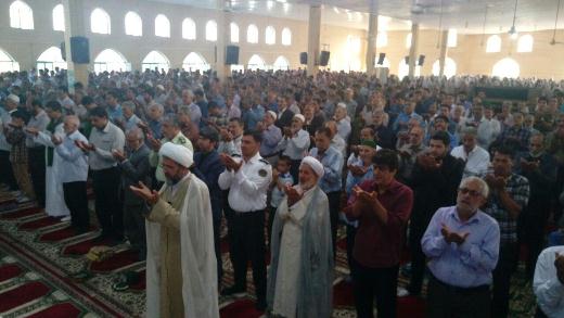 نماز عید قربان در شهرستان کلاله