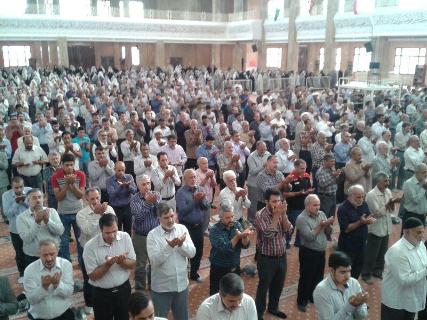 نماز عید قربان در مصلی گرگان