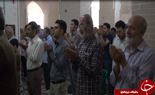 برپایی نماز عید بندگی خدا