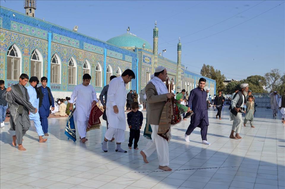 نماز باشکوه عید قربان در افغانستان برگزار شد