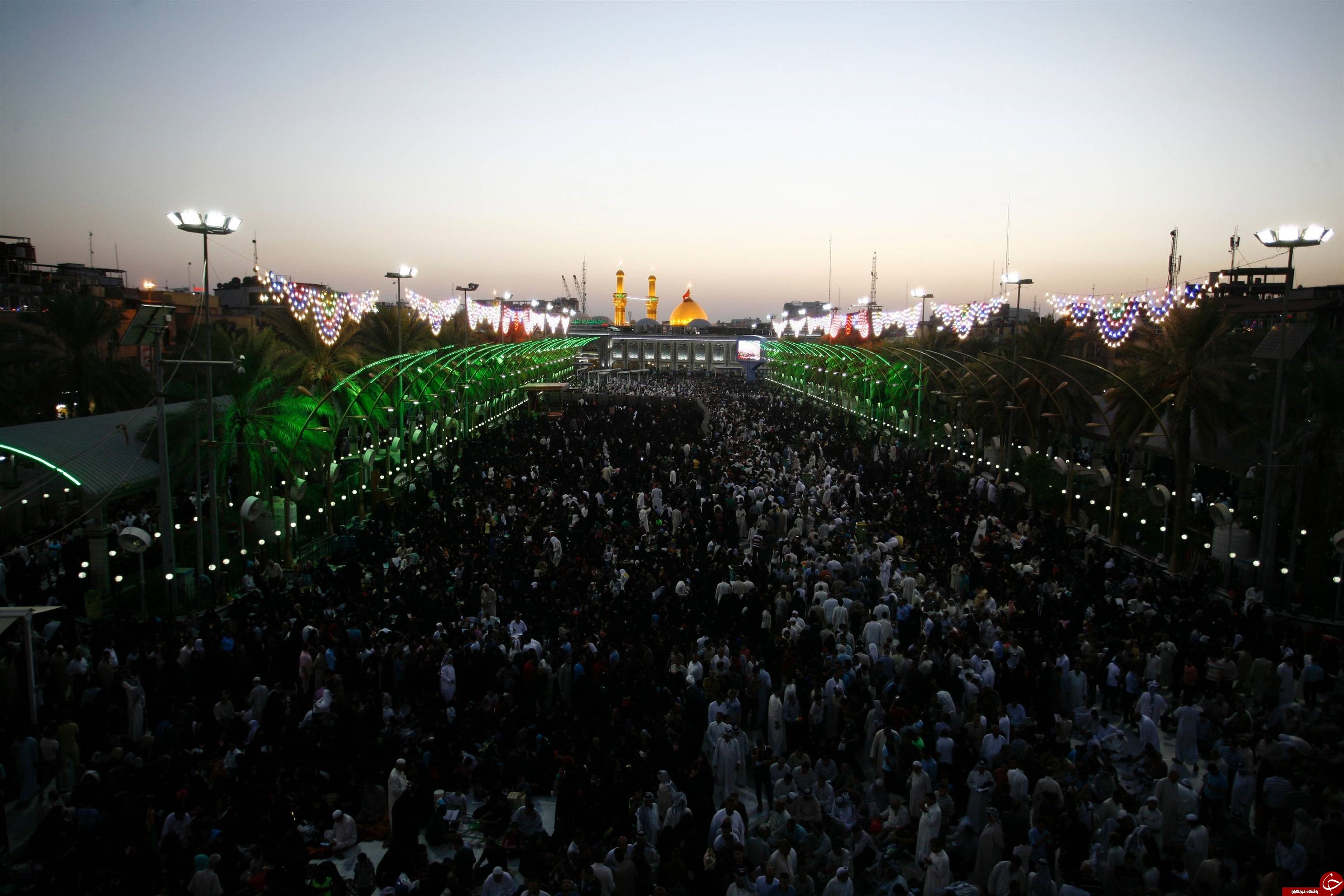 روز عرفه در شهر مقدس کربلا+ تصاویر