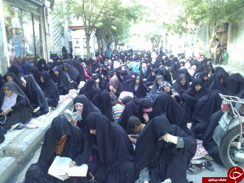 مهاجرین در روز راز و نیاز &laquo;عرفه&raquo; + تصاویر