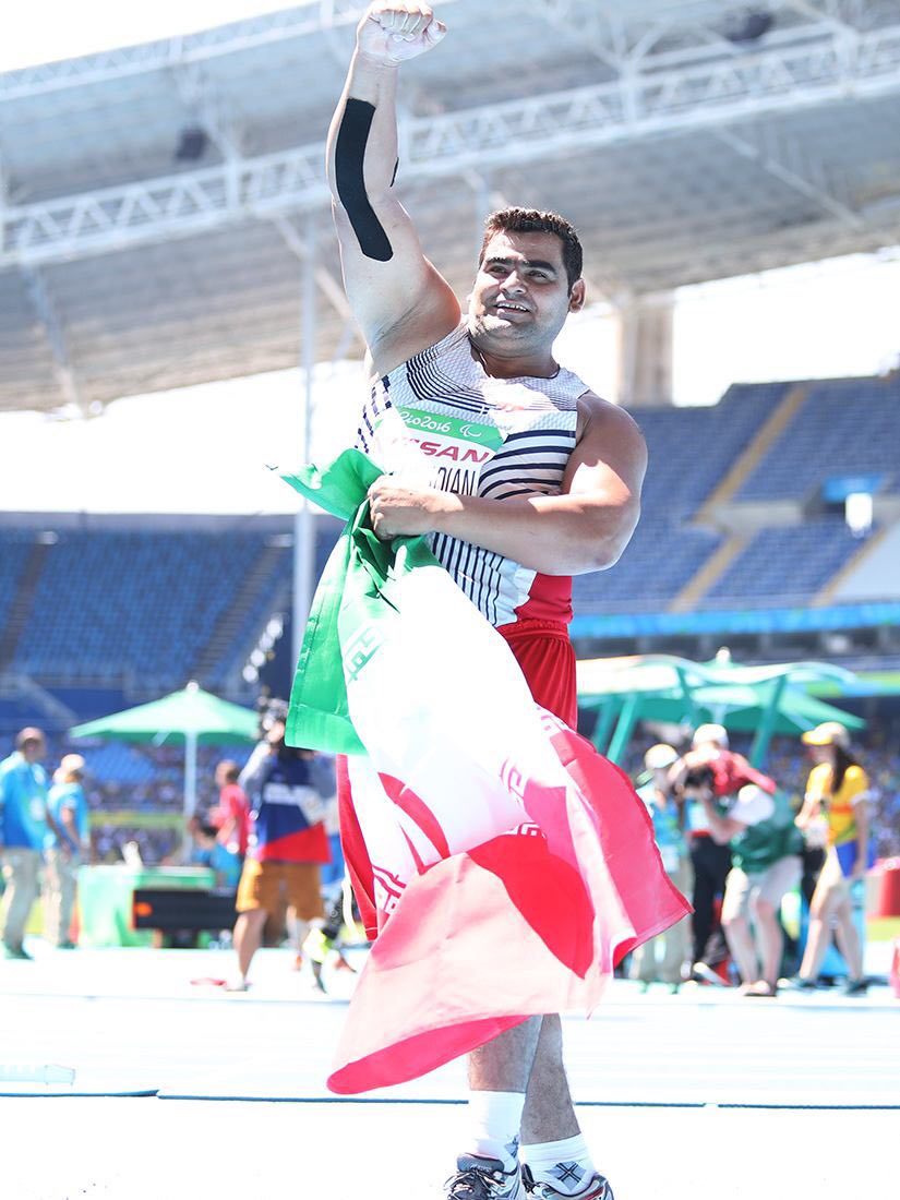 سجاد محمدیان نایب قهرمان پرتاب وزنه پارالمپیک شد