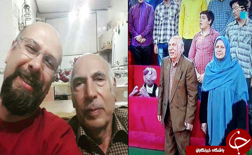 عکس/ حضور پدر و مادر &laquo;جناب&lrm;خان&raquo; در &laquo;خندوانه&raquo;