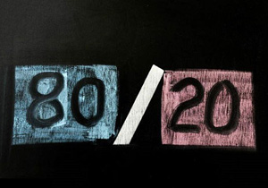 لاغری سریع با روش شگفت انگیز 80/20
