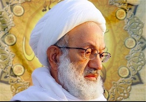 تجمع طلاب بحرینی حوزه علمیه در حمایت از شیخ عیسی قاسم