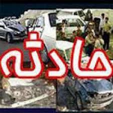 تصادف درحوالی مشهد شش مصدوم برجای گذاشت