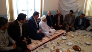دیدار رئیس سازمان حج و زیارت با خانواده شهدای منا در بندر ترکمن