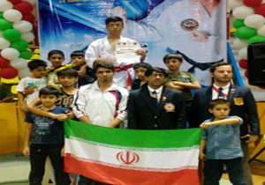 کسب مقام و مدال نقره کاراته کاها در جهرم