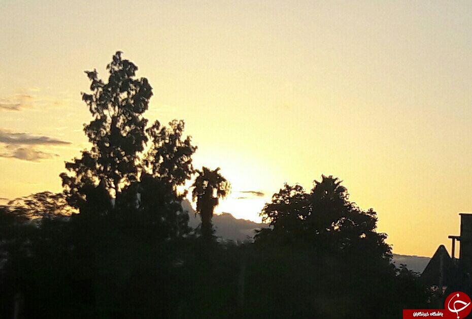 غروب زیبا در کپورچال + تصاویر