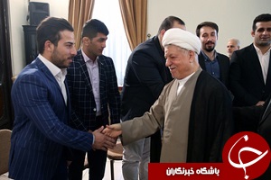 دیدار رفسنجانی با مدال آوران المپیک ریو + فیلم