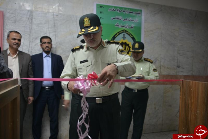 سامانه هوشمند تصويربرداری عنبيه چشم متهمان حوزه مواد مخدر راه اندازی شد+تصاویر