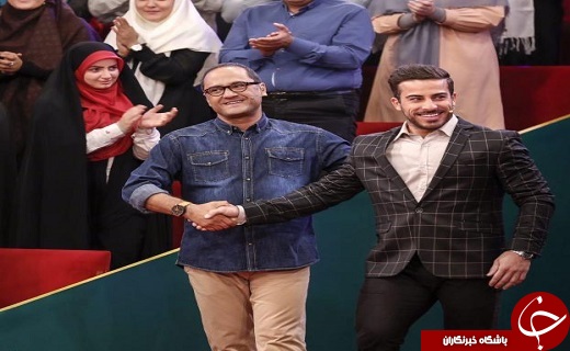 قهرمان وزنه برداری المپیک مهمان خندوانه + عکس
