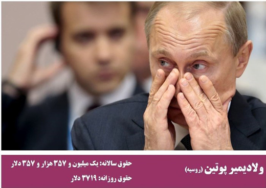 سران کشورها و مقامات ارشد سیاسی جهان چقدر حقوق می&zwnj;گیرند؟