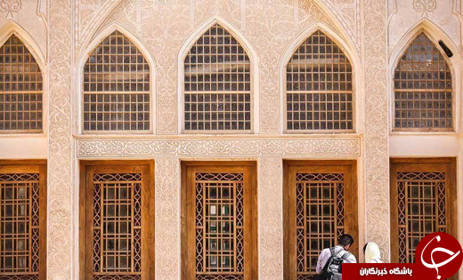 عکس/ شاهکار نگارگری چوب و آئینه/ اینجا مروارید کویر است