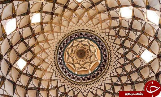 عکس/ شاهکار نگارگری چوب و آئینه/ اینجا مروارید کویر است