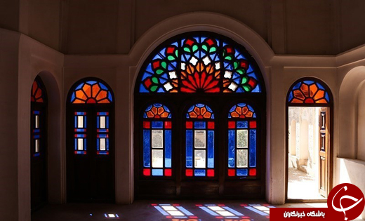 عکس/ شاهکار نگارگری چوب و آئینه/ اینجا مروارید کویر است