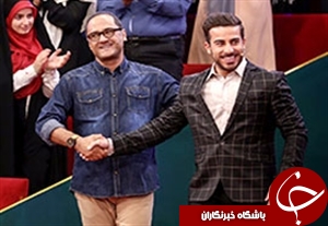 چالش جالب پانتومیم کیانوش رستمی و رامبد جوان + فیلم