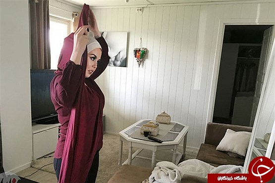جنجال نپذیرفتن زن محجبه در آرایشگاه +عکس