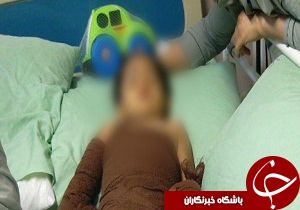 سوختگی کودک چهار ساله در شیر داغ