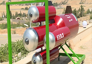 ساخت نسل جدید سامانه راکت هوشمند مهار آتش