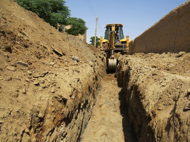 تعویض ۲۷ کیلومتر از شبکه توزیع آب در روستاهای گناباد