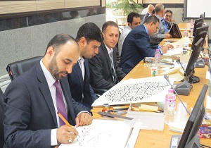 خوشنویسی خارجی ها در قزوین
