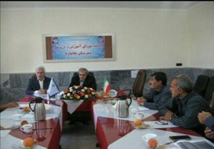 قدردانی فرماندار چایپاره از مدیرآموزش وپرورش
