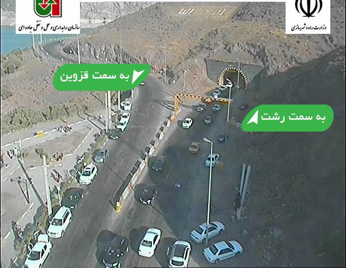 ترافیک نیمه سنگین در کرج-چالوس و قزوین-رشت/ بارش باران در استان گلستان