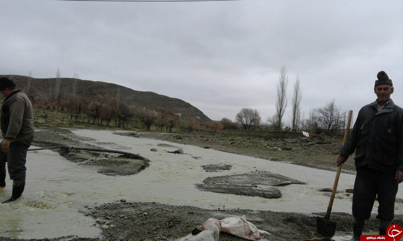 مشکل تردد در روستای تونلی&zwnj;سلفی + تصاویر