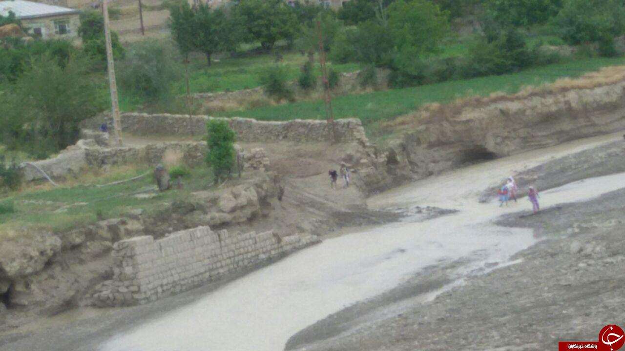 مشکل تردد در روستای تونلی&zwnj;سلفی + تصاویر